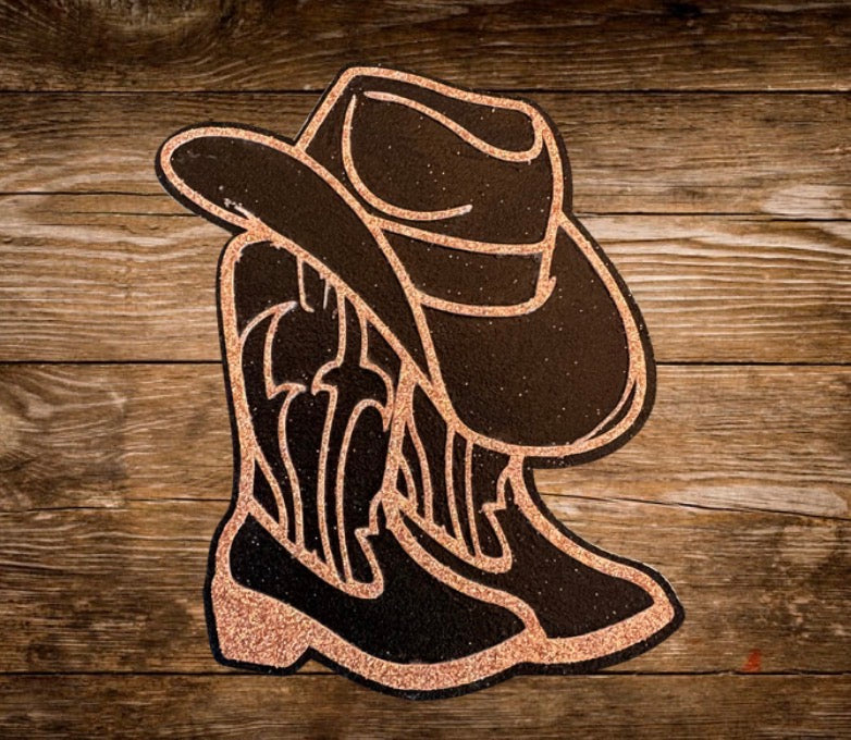 Cow Boy custom bookmark