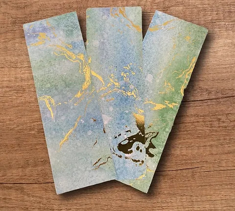 Blue Marble Bookmark 3 pack