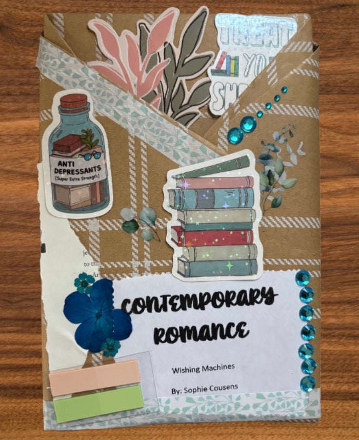 Blind date with Sophie Cousens and homemade bookmark