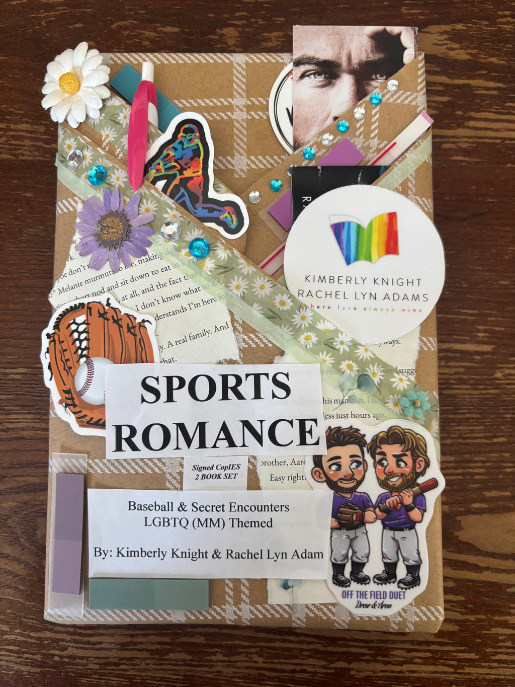 Blind Date with Kimberly Knight & Rachel Lyn Adam and custom Kinky bookmark 2 book set