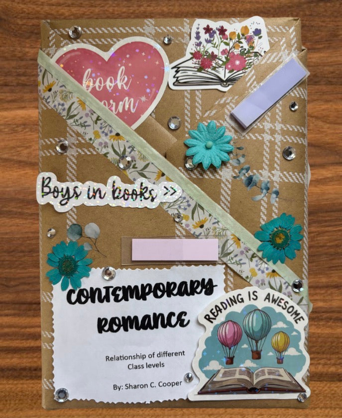 Blind date with Sharon C. Cooper and handmade bookmark