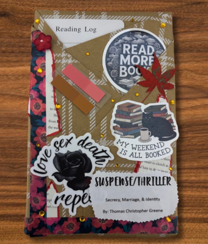 Blind date with Thomas Christopher Greene and handmade bookmark