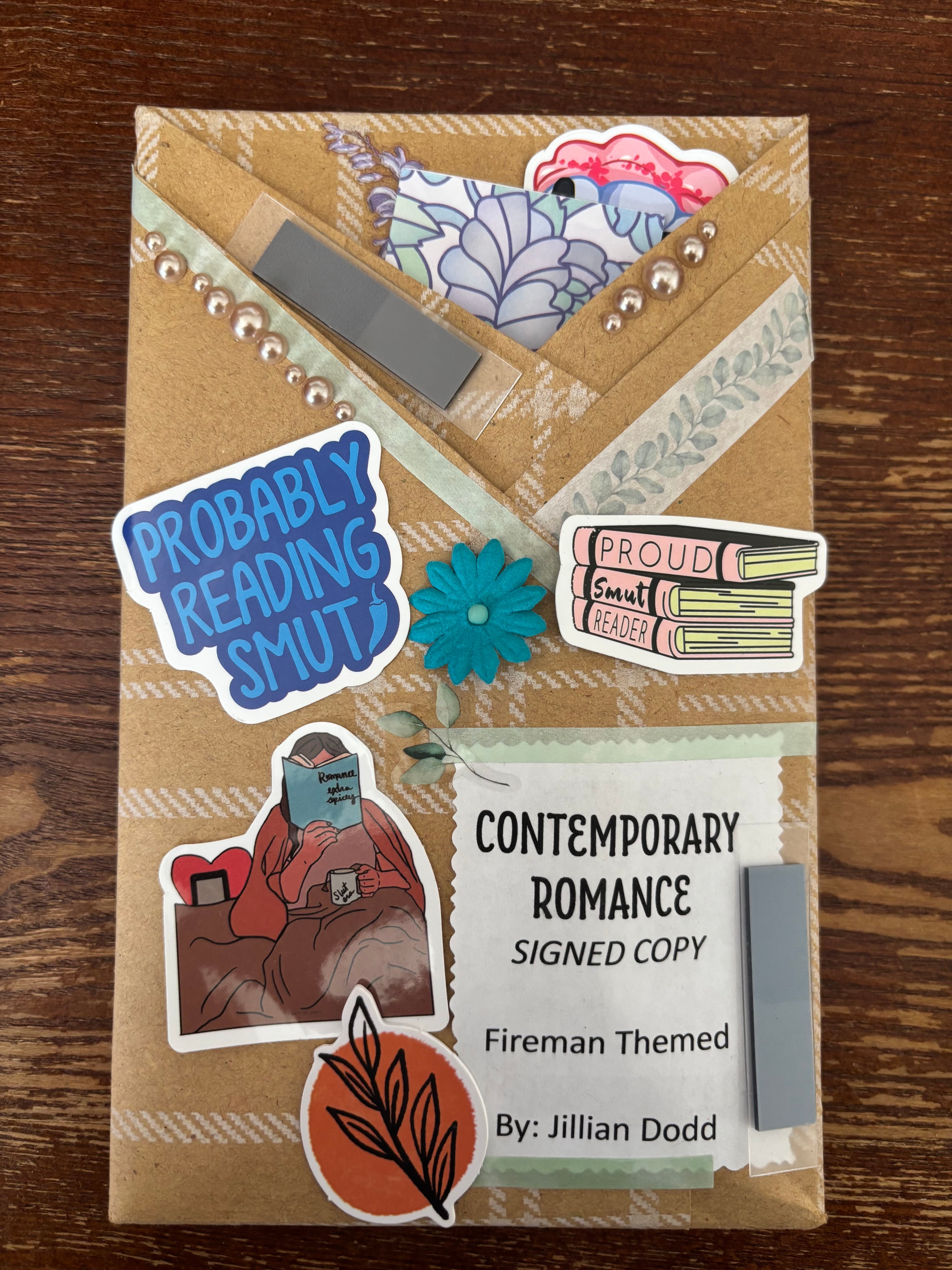 Blind Date with Jillian Dodd and homemade bookmark