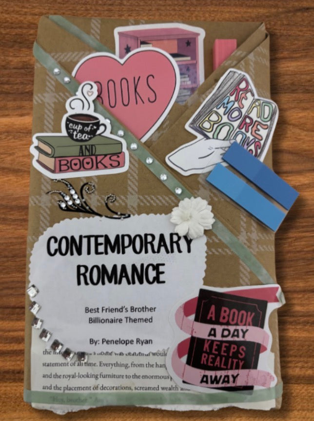 Blind Date With Penelope Ryan and handmade bookmark