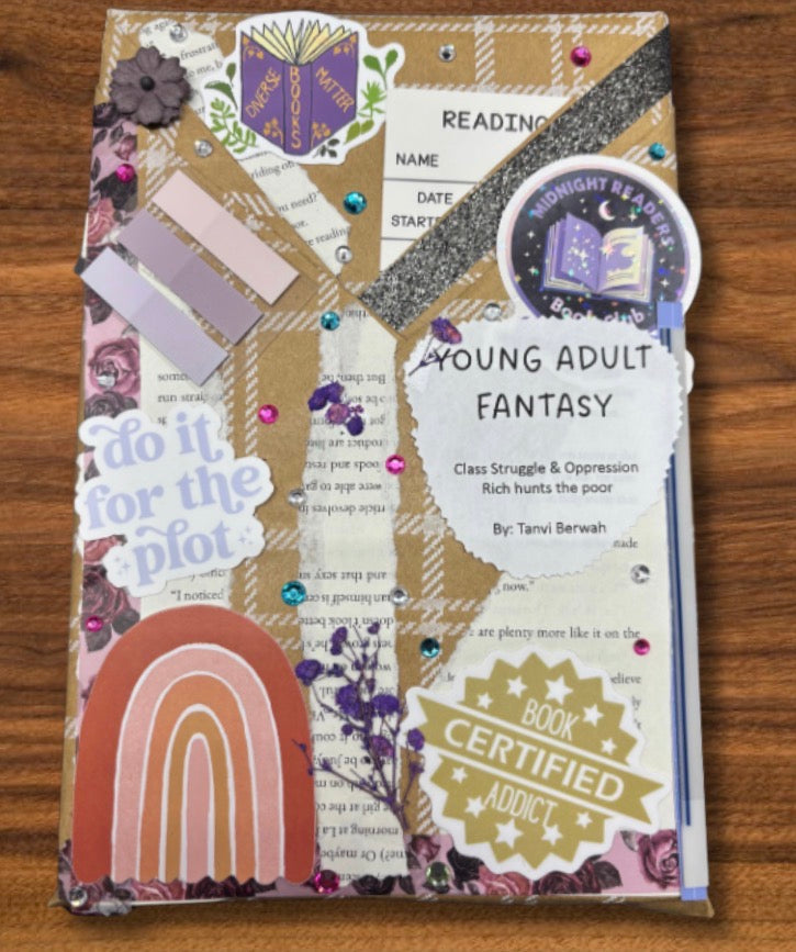 Blind Date With Marni Mann and handmade bookmark