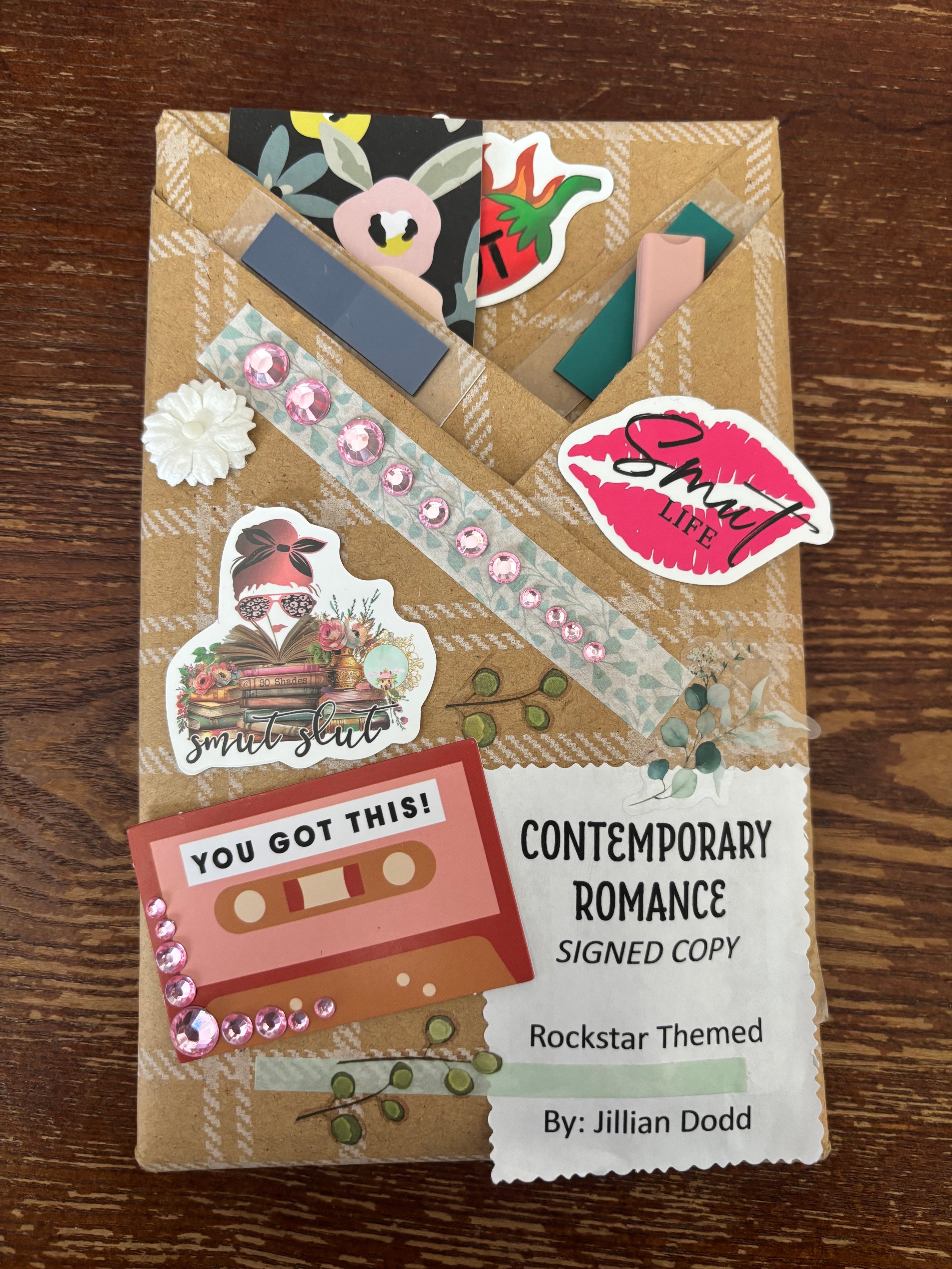 Blind Date with Jillian Dodd and homemade bookmark