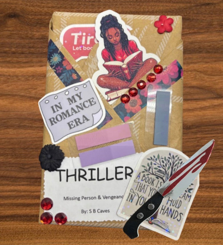 Blind date with S.B. Caves and custom bloody knife