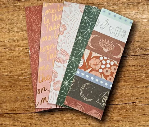 Fantasy Bookmark 5 pack Version 2
