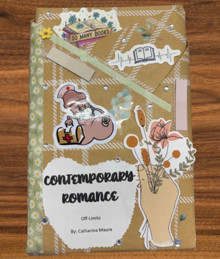 Blind date with Catharine Maura and homemade bookmark