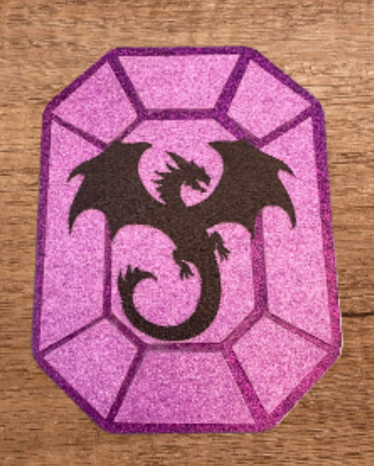 Dragon Jewel Custom Bookmark