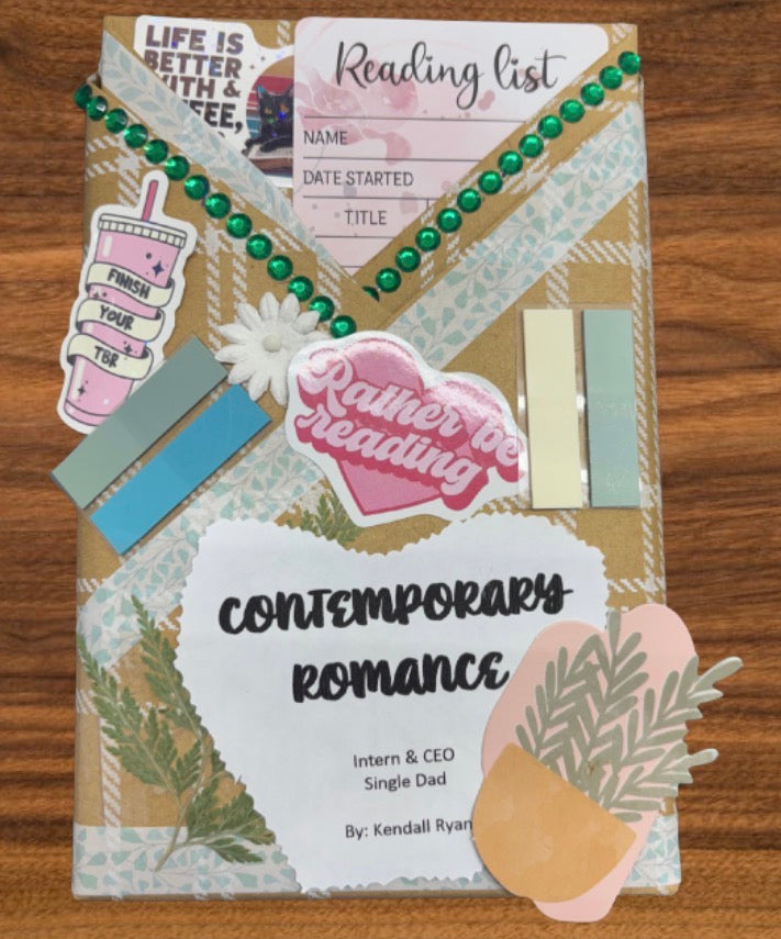 Blind date with Kendall Ryan and homemade bookmark