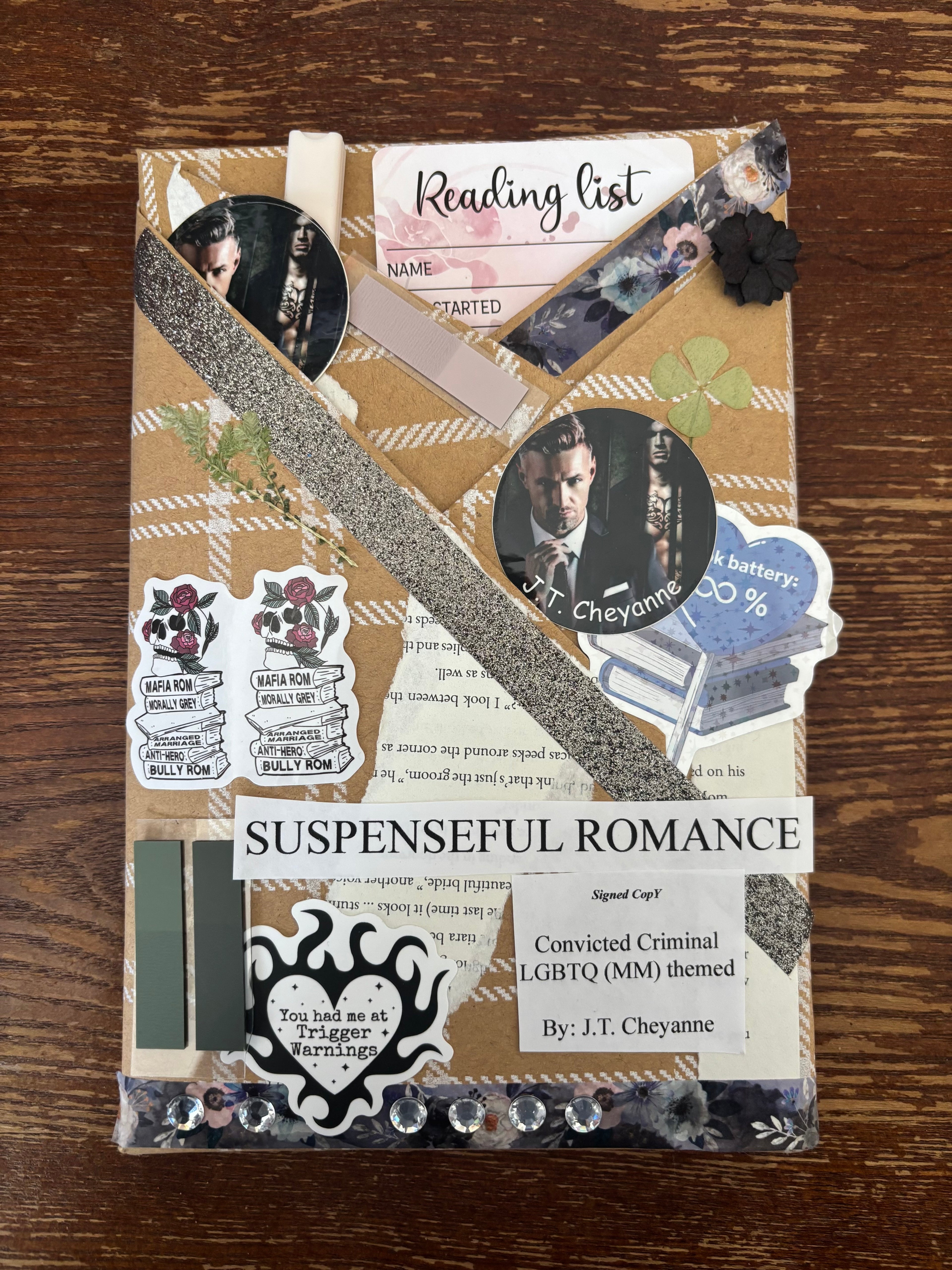 Blind Date with J.T. Cheyanne and Kinky Bookmark