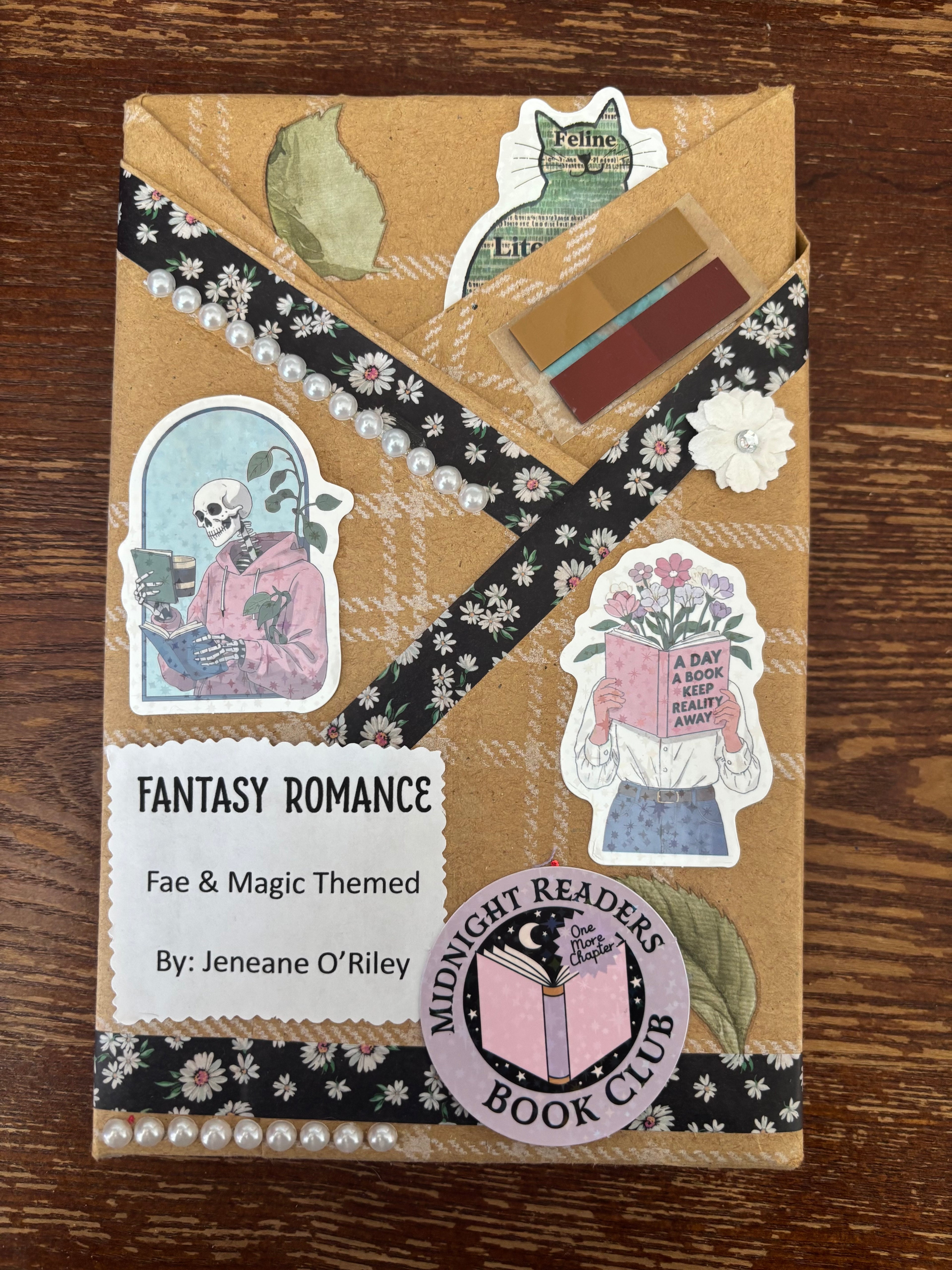 Blind date with Jeneane O’Riley and Custom Fire Magic Bookmark