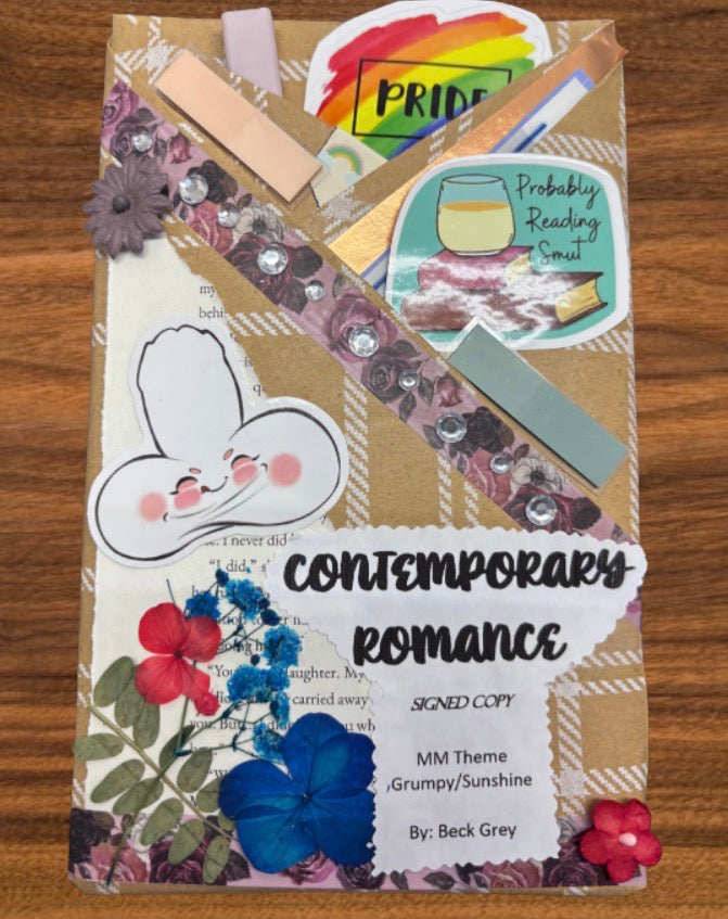 Blind date with Beck Grey and custom kinky bookmark