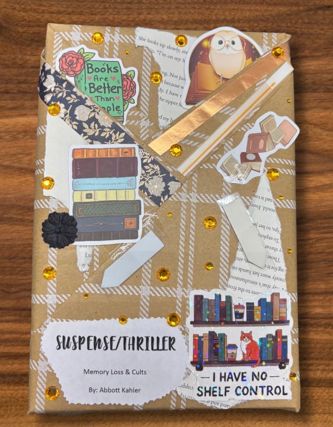 Blind date with Abbott Kahler and handmade bookmark