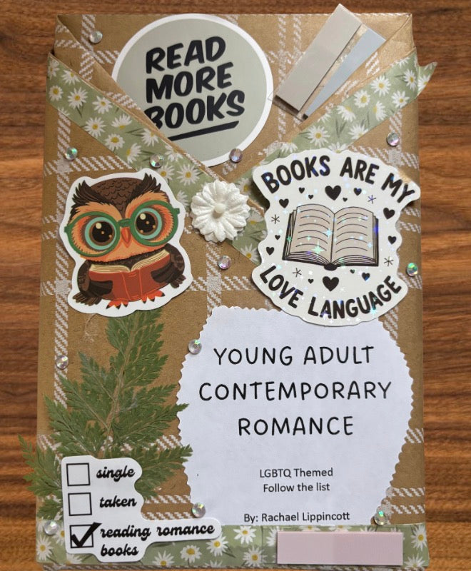 Blind date with Rachael Lippioncott and homemade bookmark