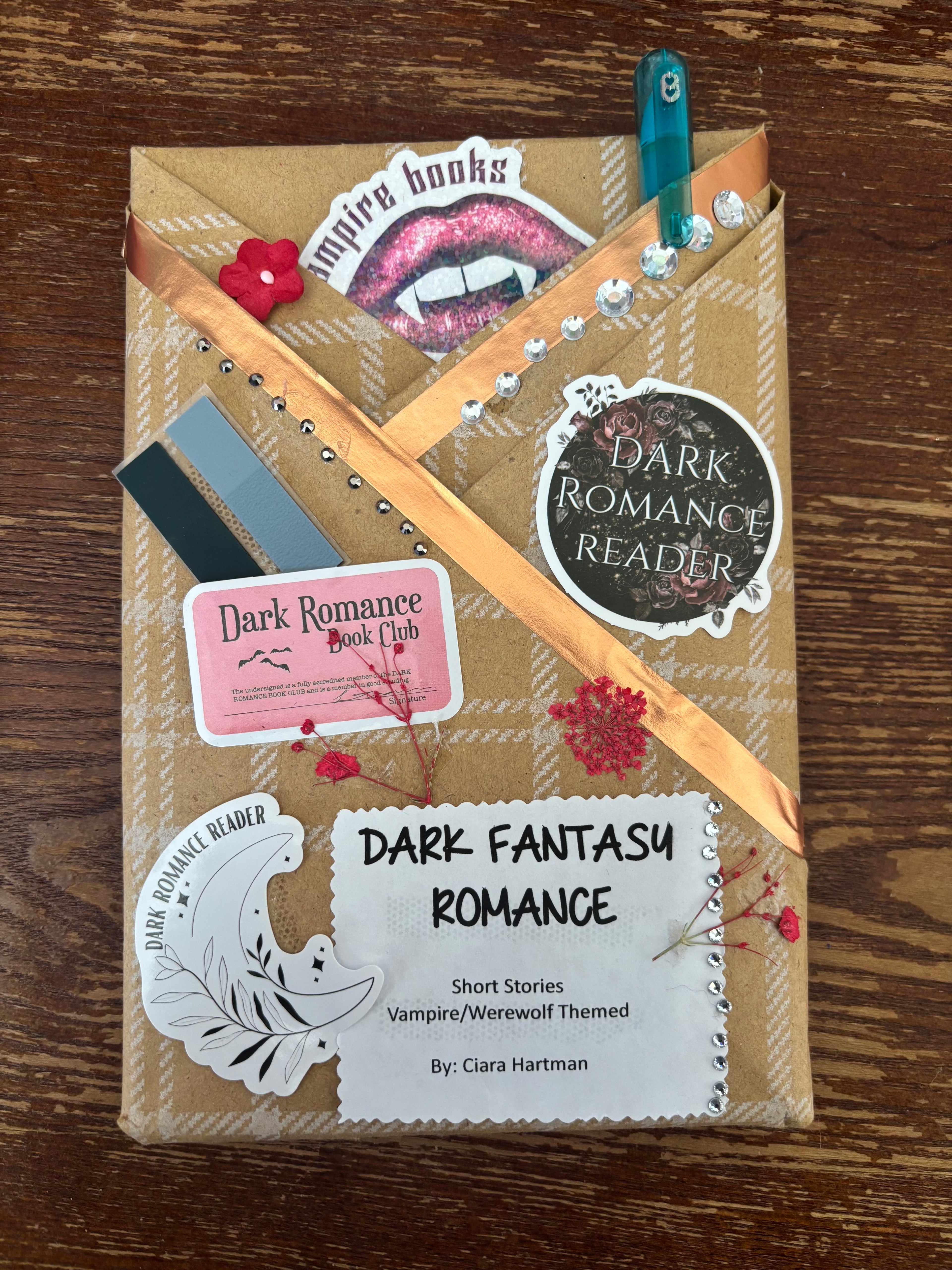 Blind date with Ciara Hartman and Wolf bookmark
