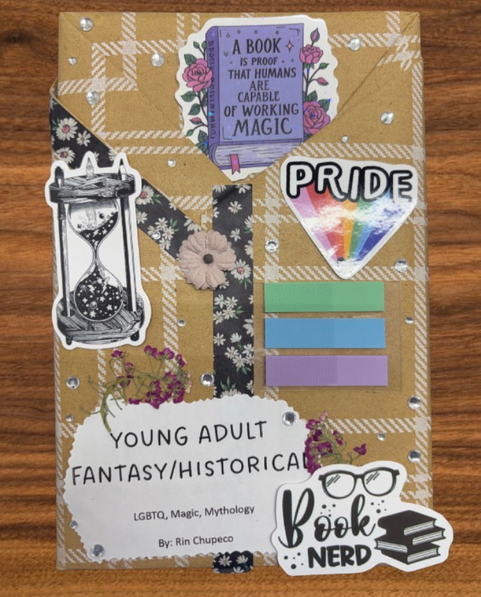 Blind date with Rin Chupeco and homemade bookmark