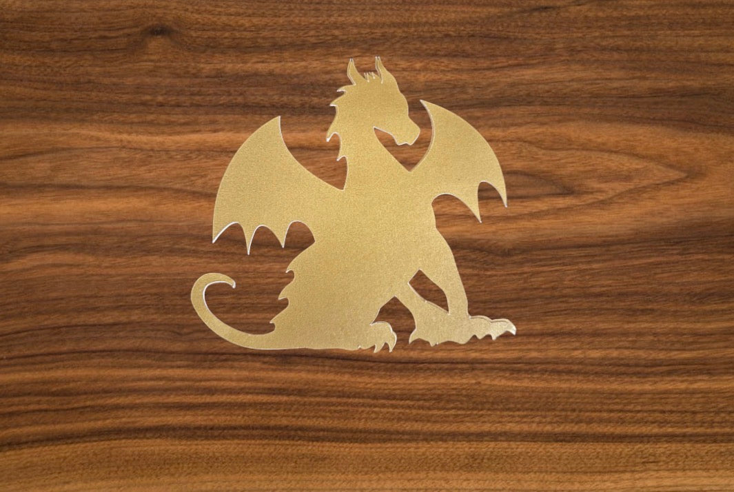 Gold Dragon Bookmark
