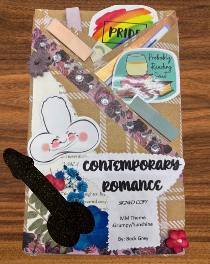 Blind date with Beck Grey and custom kinky bookmark