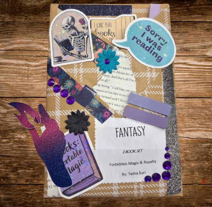 Blind date with Tasha Suri and handmade bookmark 2 book set