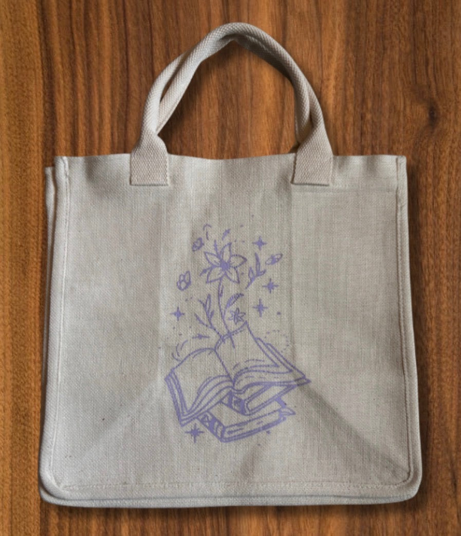 Flowery Fairytale Tote Bag